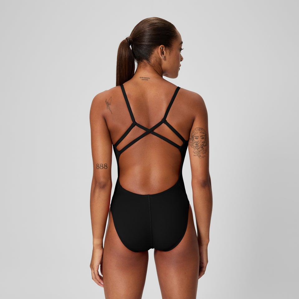 Women's Endurance+ Strappy One Piece Black