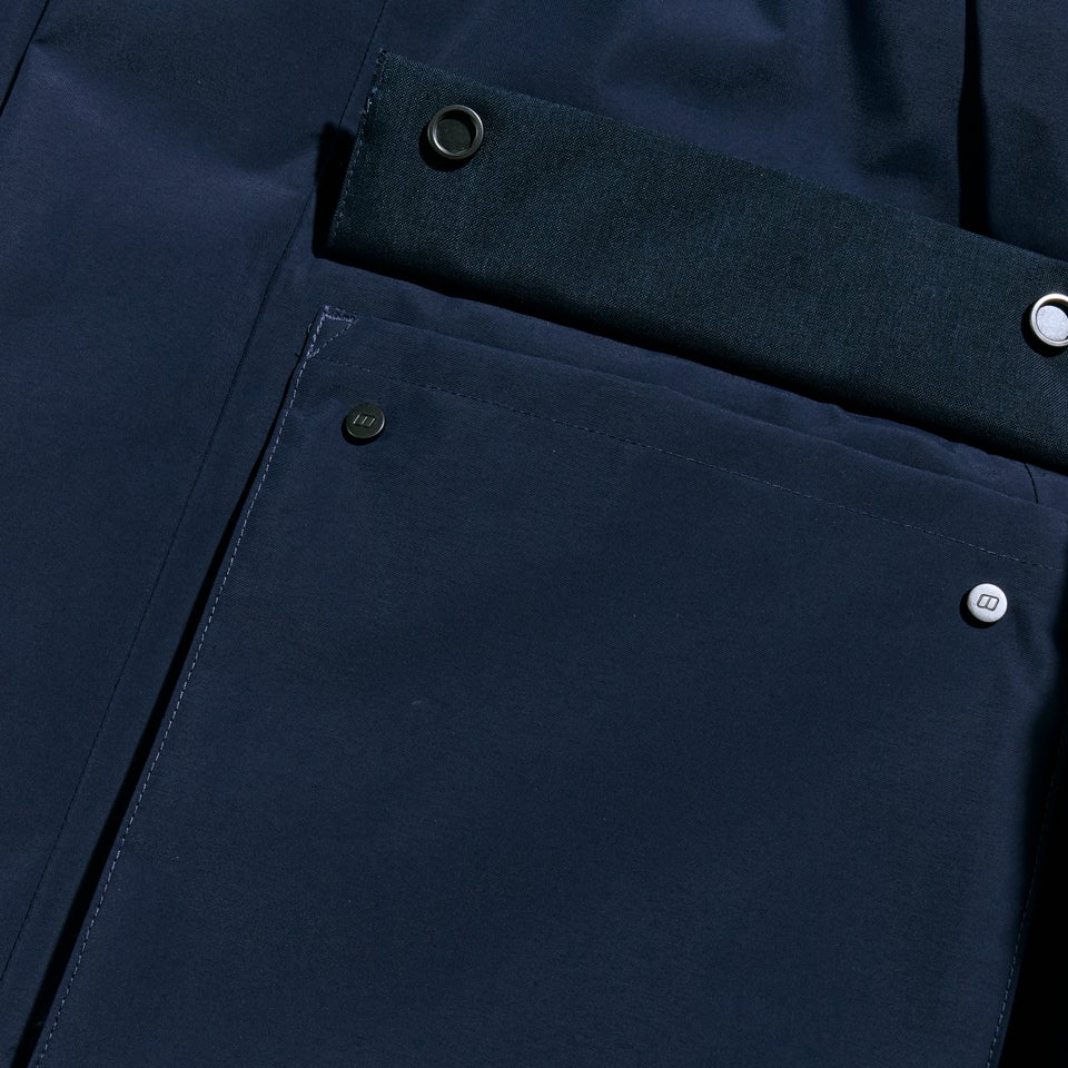 Breccan Isolierter Parka für Herren - Dunkelblua