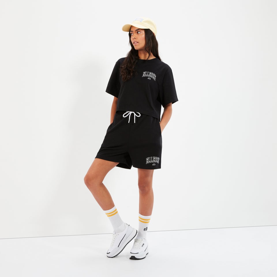 Women's Beneventi Croppd T-Shirt Black