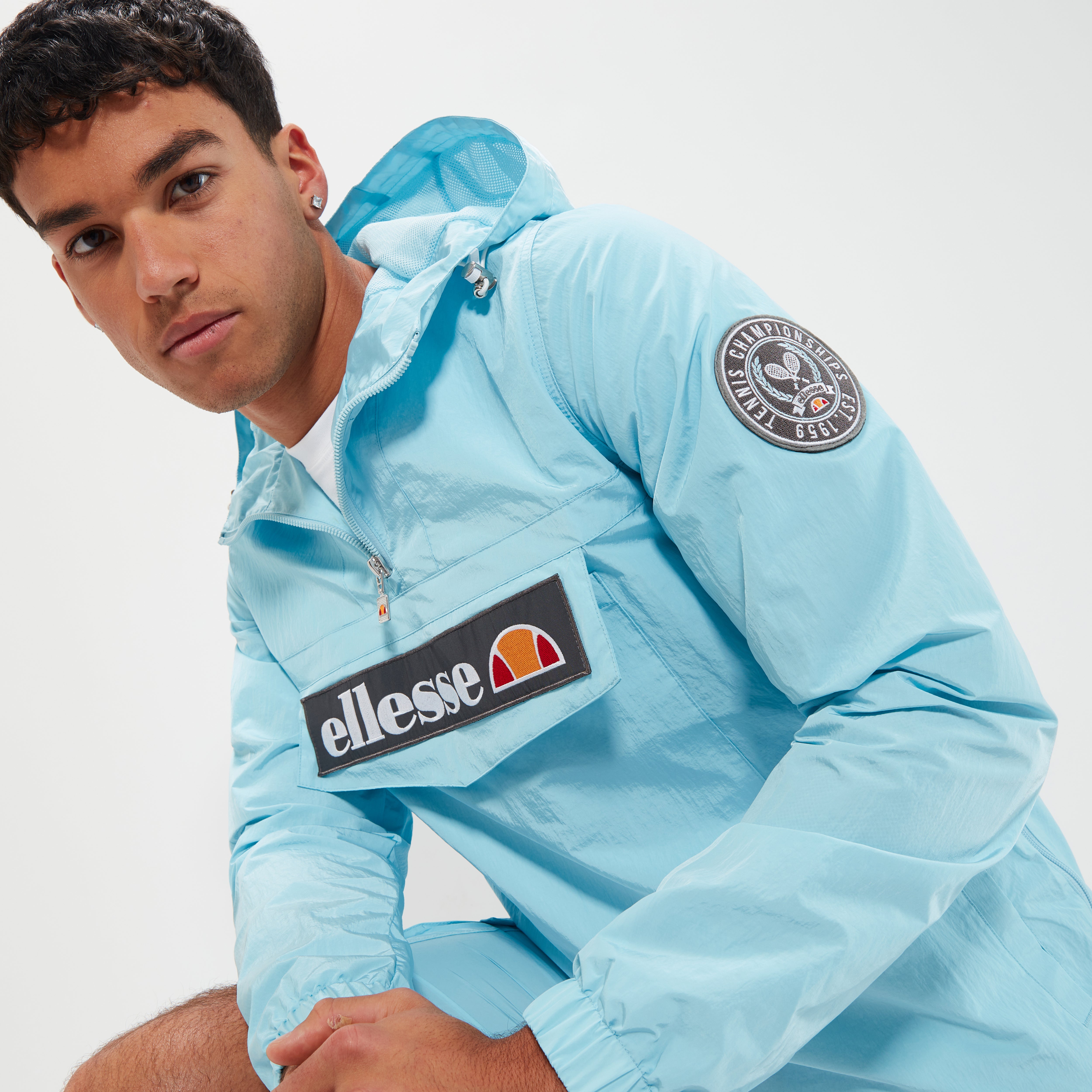 Men's Zavelo Oh Jacket Light Blue | ellesse UK