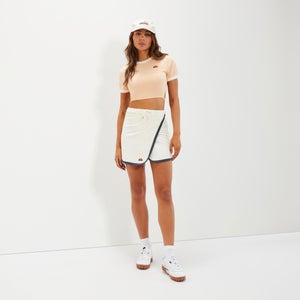 Women's Chee Cropped T-Shirt Light Orange