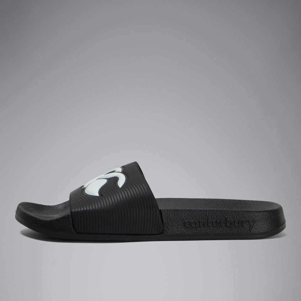 Adult Unisex Wide Fit Slide Black/White