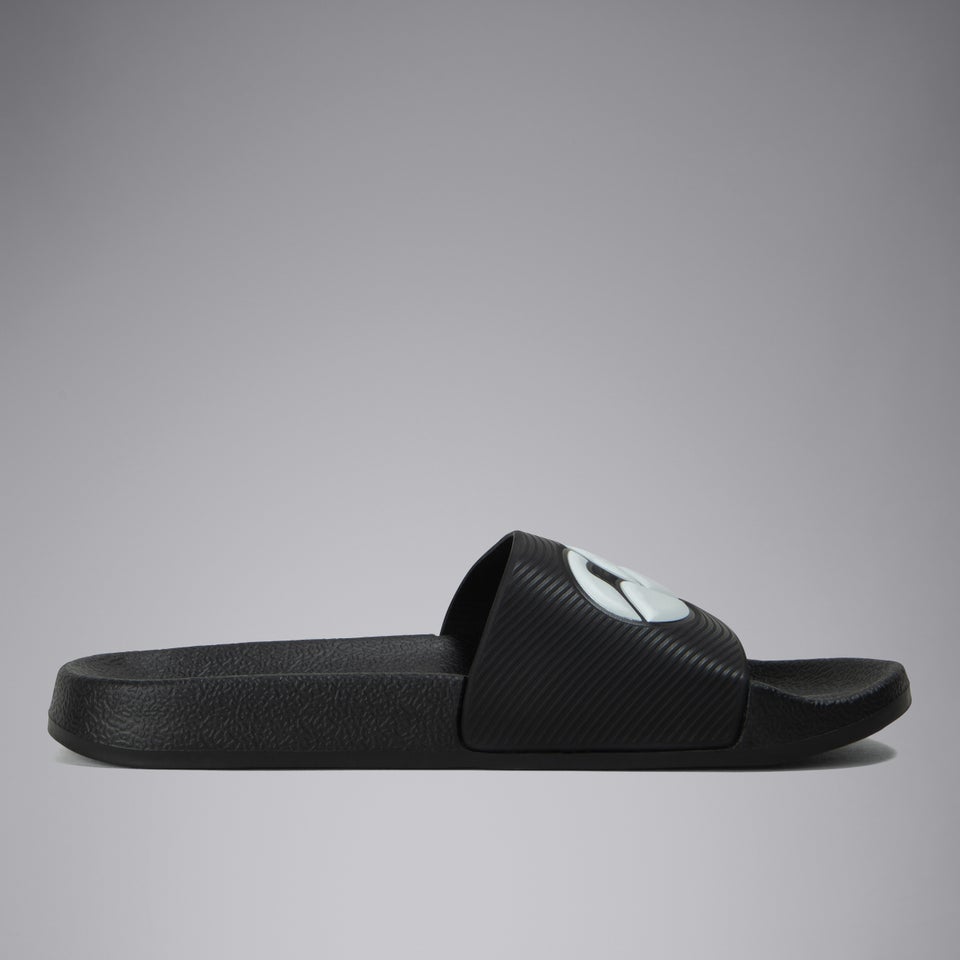 Adult Unisex Wide Fit Slide Black/White