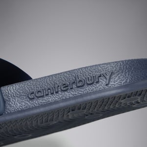 Adult Unisex Wide Fit Slide White/Navy