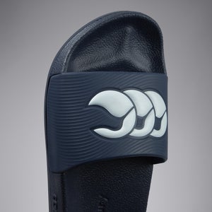 Adult Unisex Wide Fit Slide White/Navy