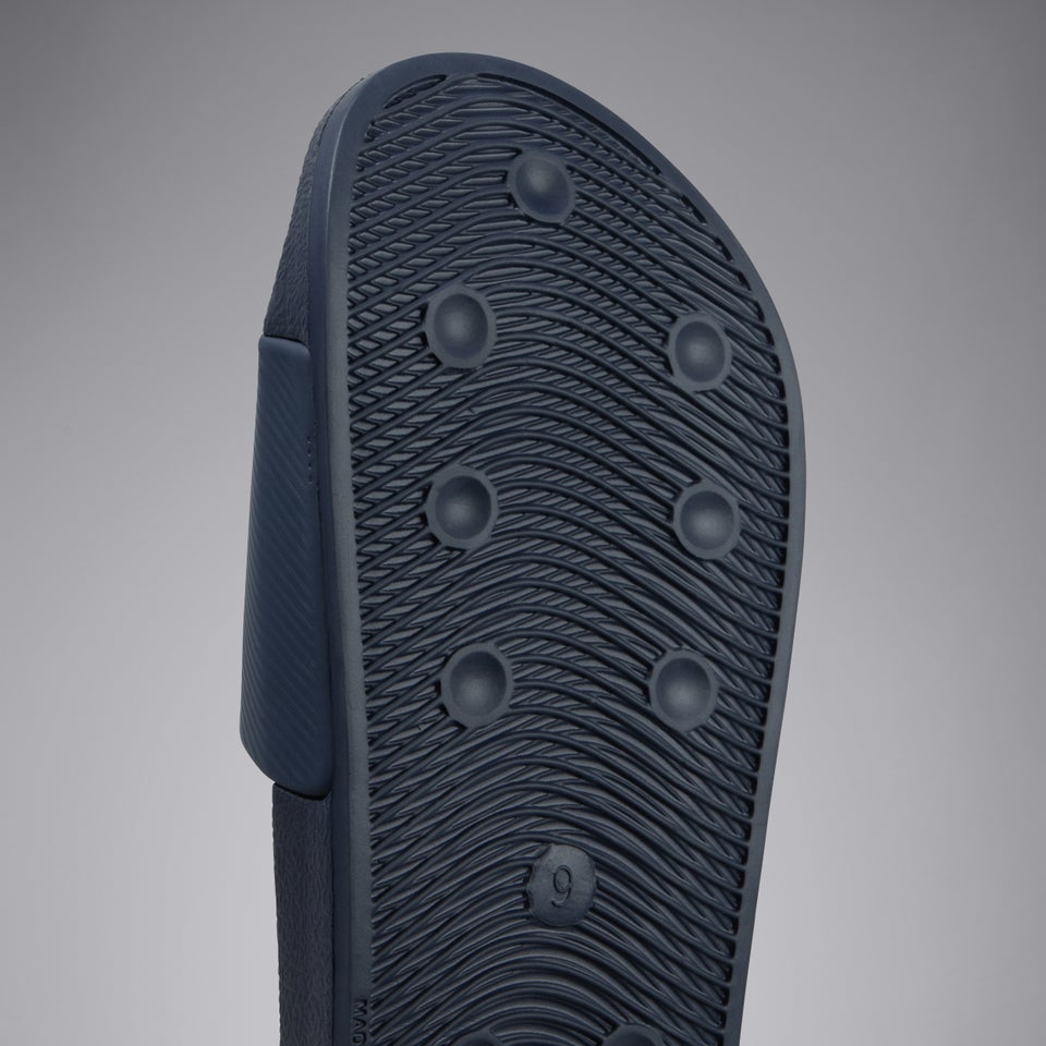 Adult Unisex Wide Fit Slide White/Navy