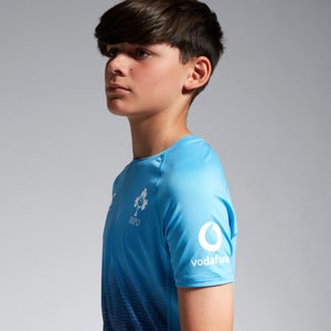 Junior Unisex Ireland Superlight Training T-Shirt Blue