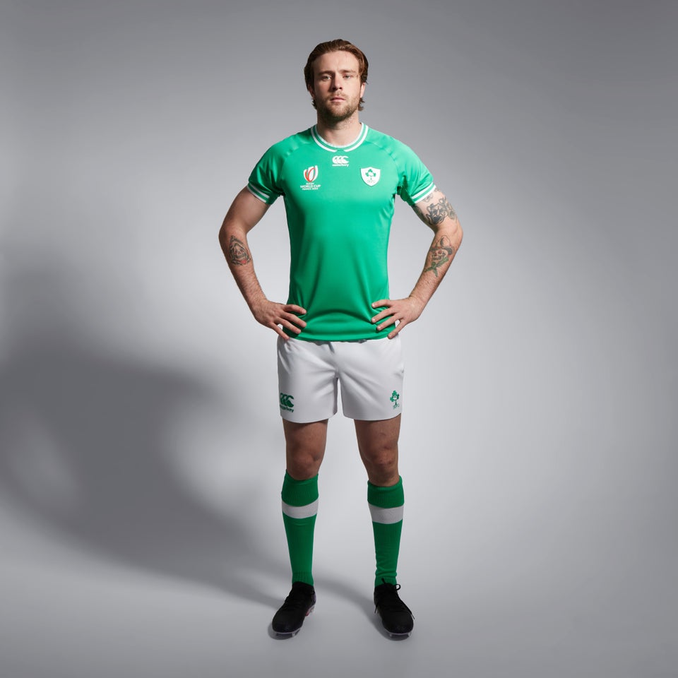 CANTERBURY IRE HOM TEST JERSEY RWC23 AM GREEN