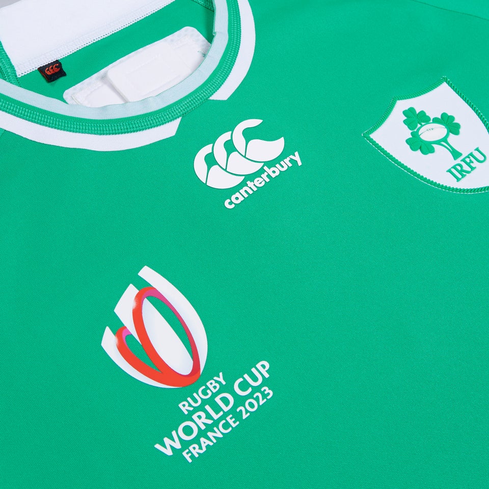 CANTERBURY IRE HOM TEST JERSEY RWC23 AM GREEN