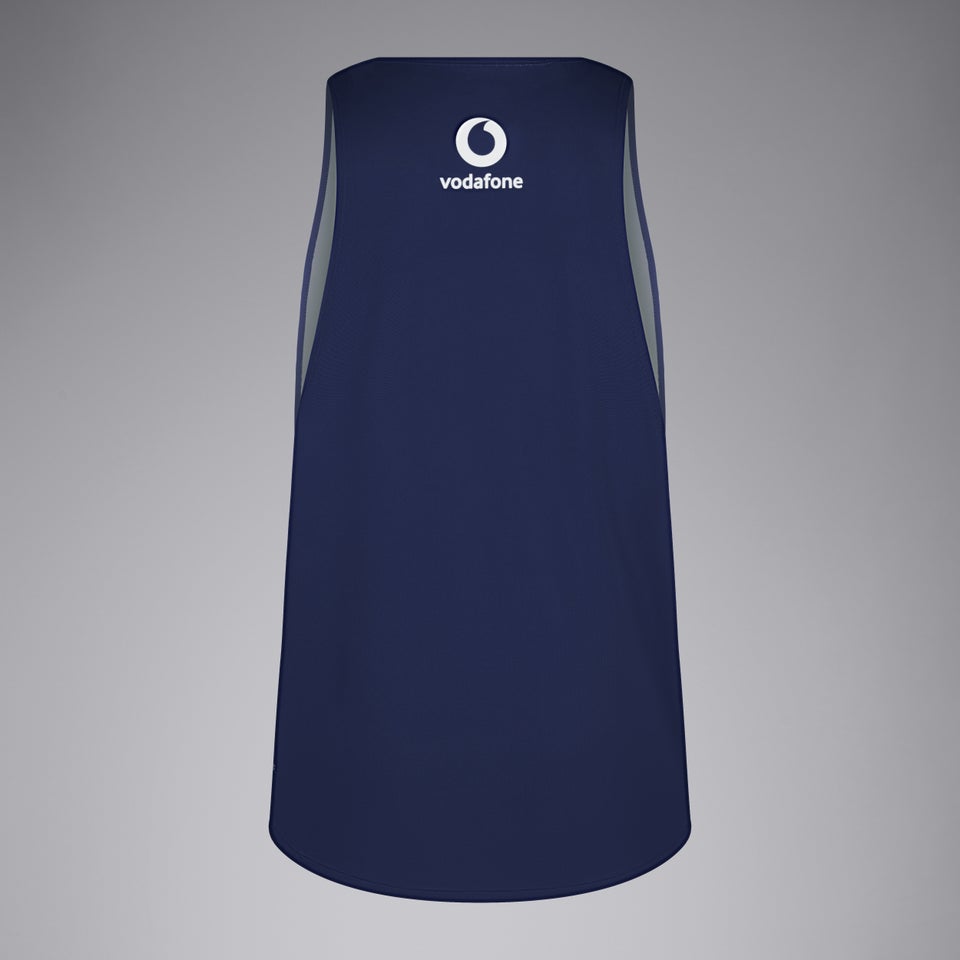 Mens Ireland Poly Training Singlet Blue