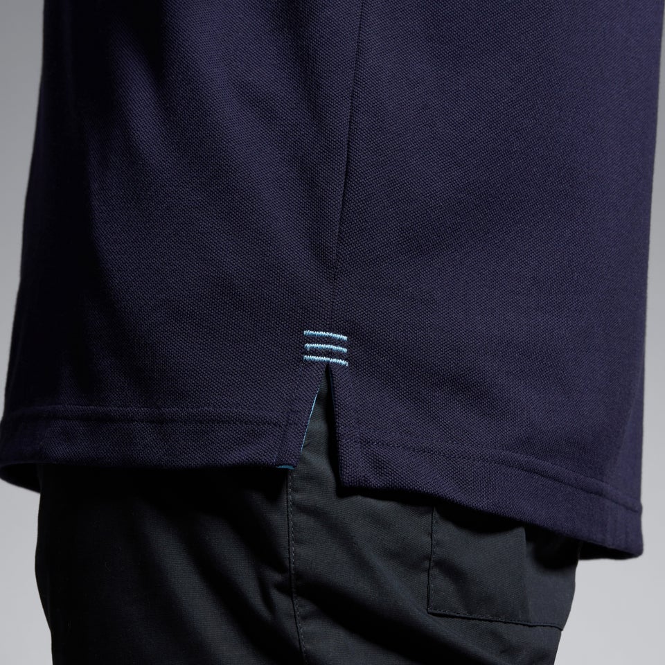 CANTERBURY IRE TEAM POLO SHIRT AM BLUE/BLUE