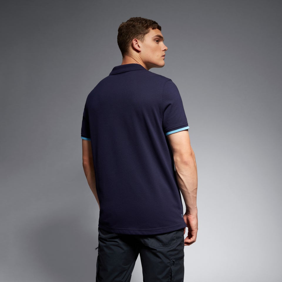 CANTERBURY IRE TEAM POLO SHIRT AM BLUE/BLUE