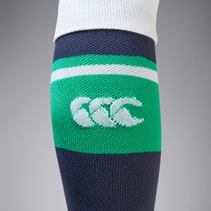 CANTERBURY IRE ALT SOCK W/O GRIP AU BLU/GRN