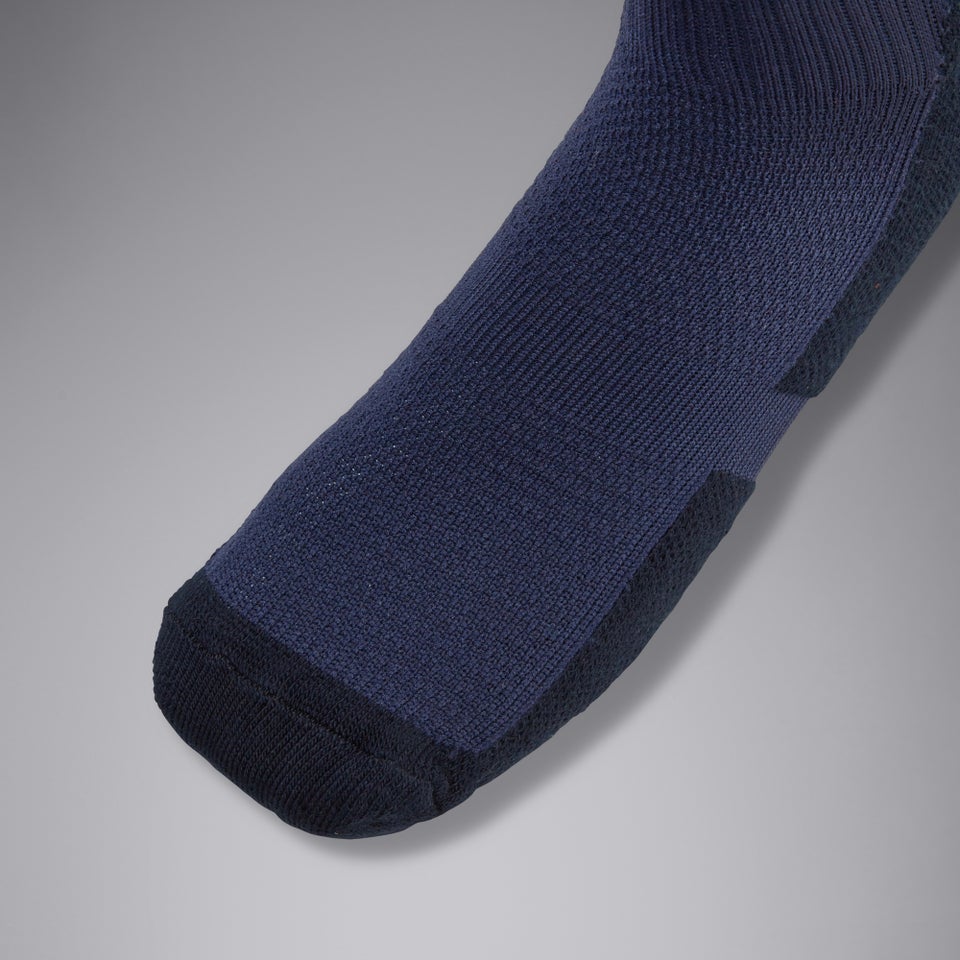 CANTERBURY IRE ALT SOCK W/O GRIP AU BLU/GRN
