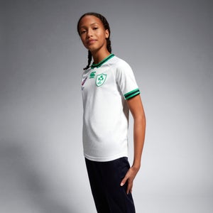 Junior Unisex Ireland Alternate Pro Jersey Junior RWC23 White