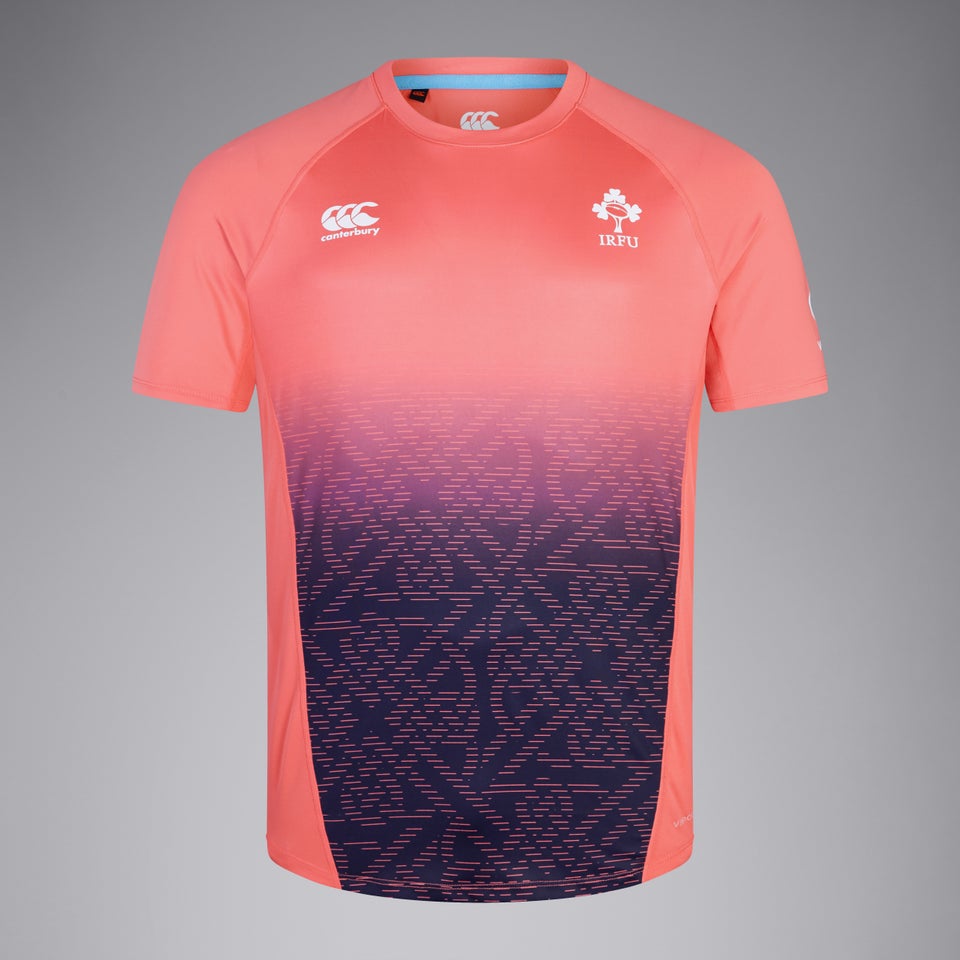 Mens Ireland Superlight Training T-Shirt Pink/Blue