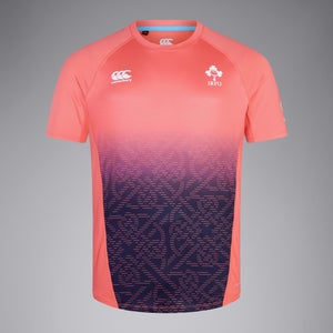 Mens Ireland Superlight Training T-Shirt Pink/Blue