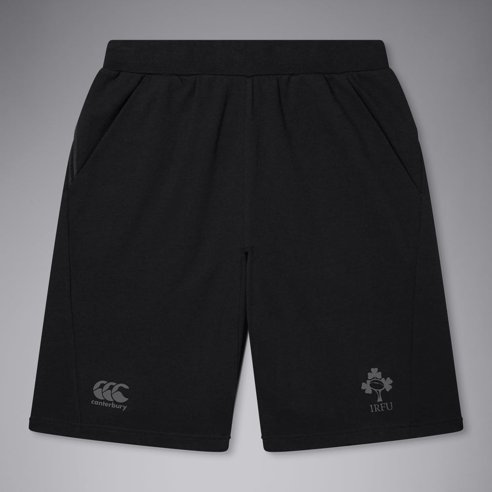 Mens Ireland Fleece Shorts Black