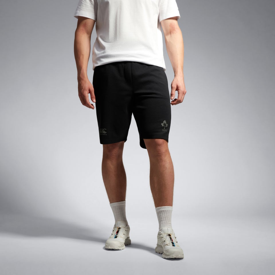 Mens Ireland Fleece Shorts Black
