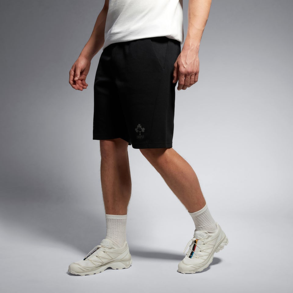 Mens Ireland Fleece Shorts Black