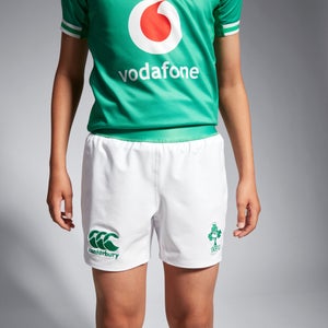 Junior Unisex Ireland Home Match Shorts Junior White