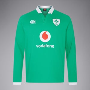 Mens Ireland Home Long Sleeve Classic 23 Green/White