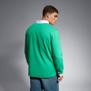 Mens Ireland Home Long Sleeve Classic 23 Green/White