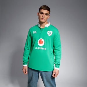 Mens Ireland Home Long Sleeve Classic 23 Green/White