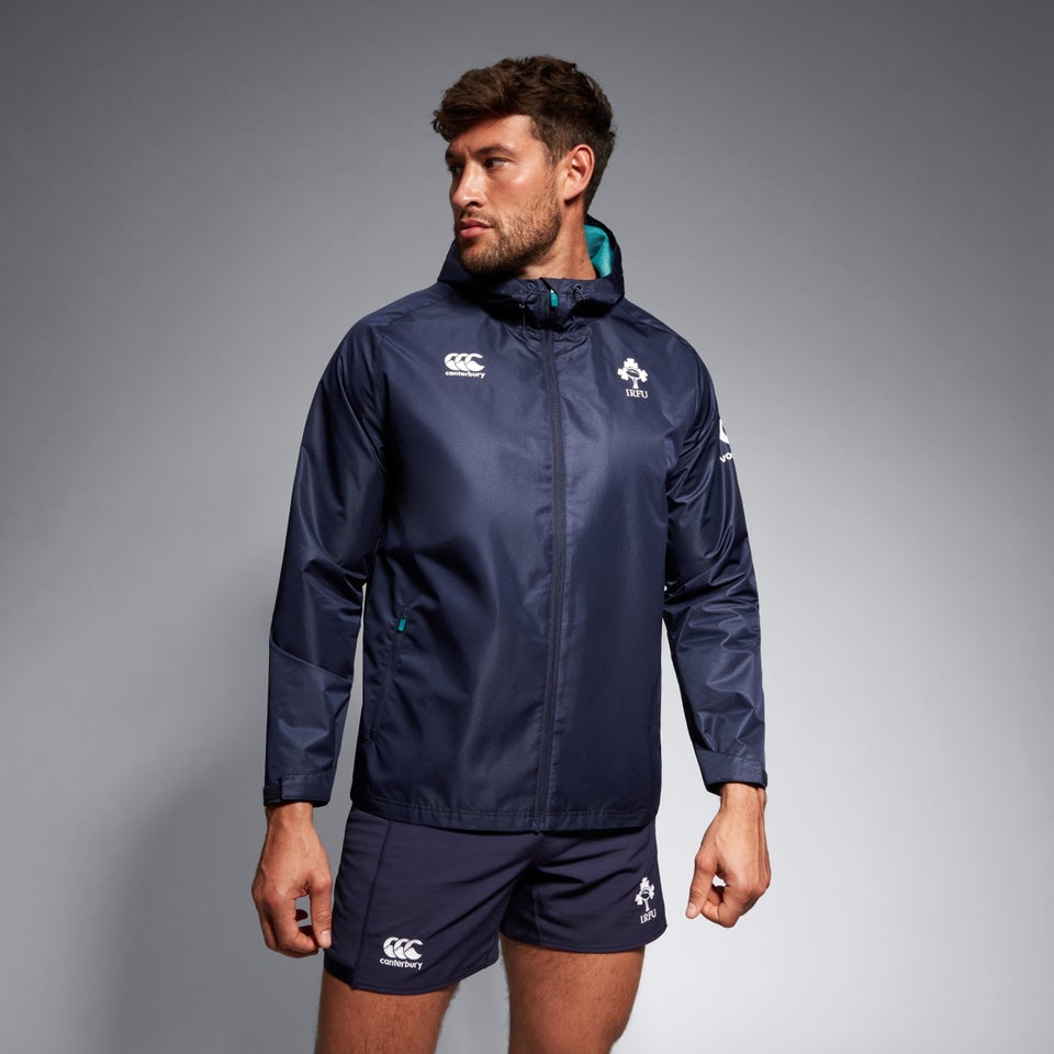 Mens Ireland Water Resistant Jacket Blue/Green