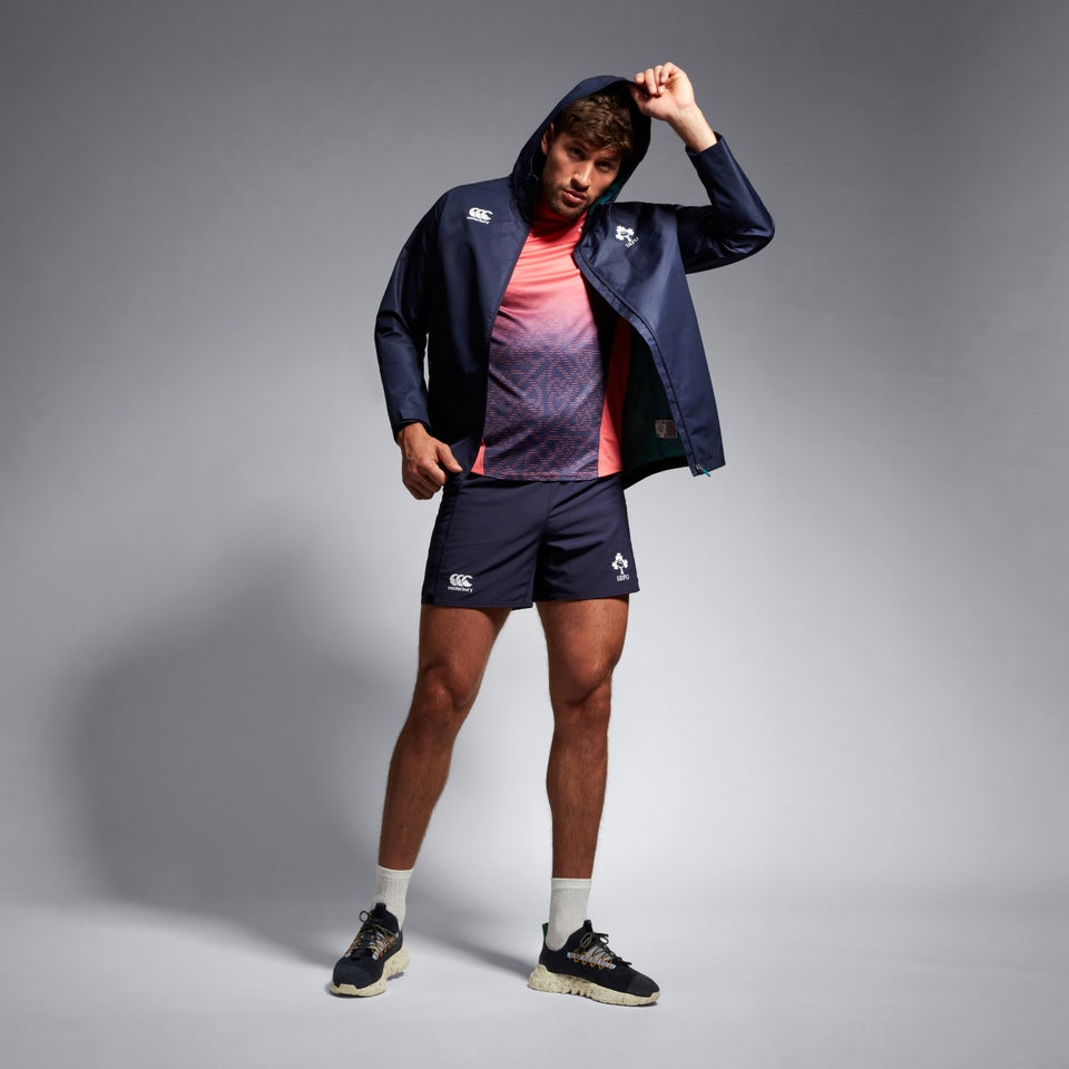 Mens Ireland Water Resistant Jacket Blue/Green