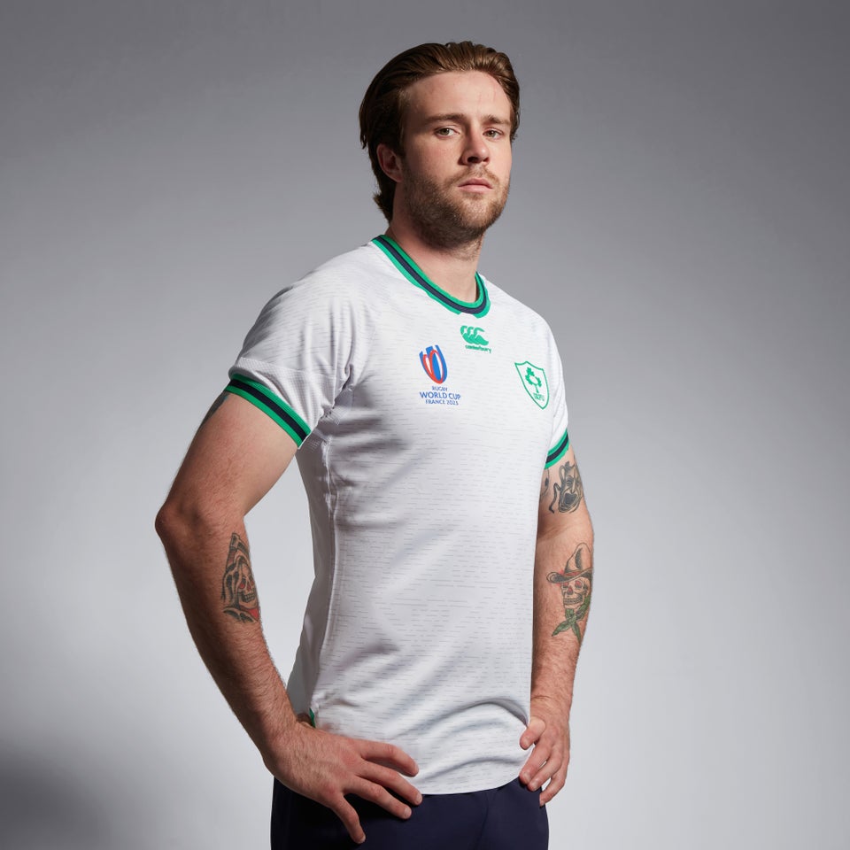 CANTERBURY IRE ALT TEST JERSEY RWC23 AM WHITE