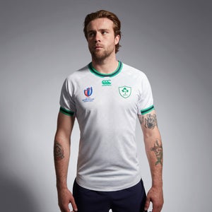 MENS IRELAND ALTERNATE TEST JERSEY RWC23 WHITE - XS