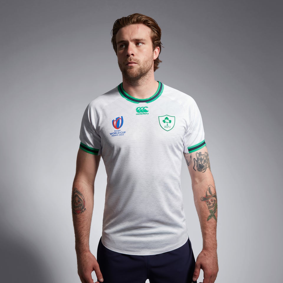 Mens Ireland Alternate Test Jersey RWC23 White