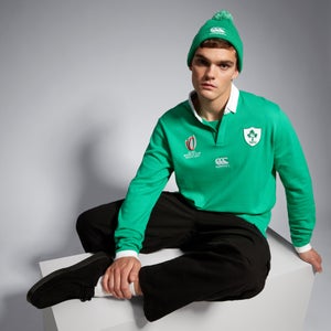 CANTERBURY IRE HOM CLAS LS RWC23 AM GREEN/WHITE