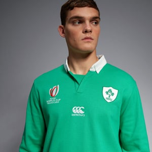 CANTERBURY IRE HOM CLAS LS RWC23 AM GREEN/WHITE