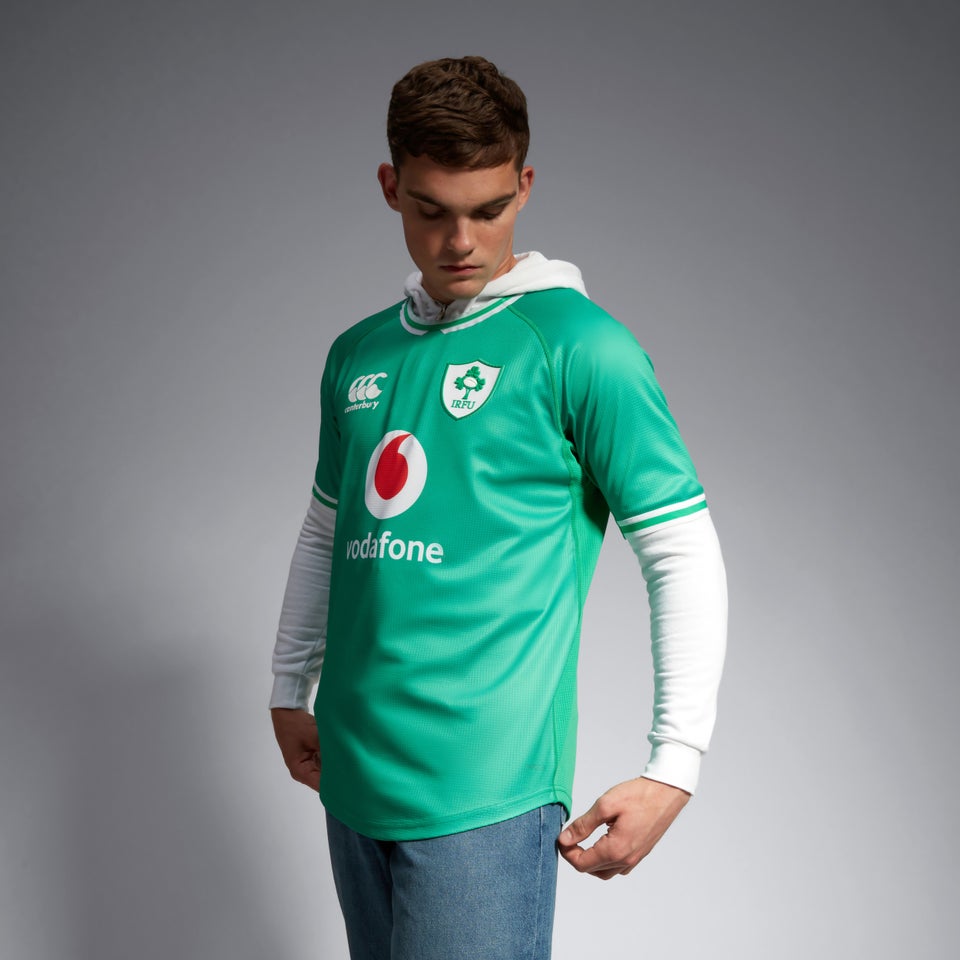 Mens Ireland Home Pro Jersey Green