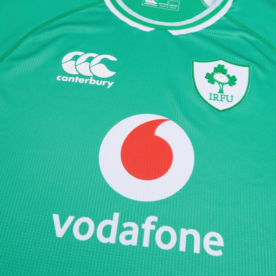 Mens Ireland Home Pro Jersey Green