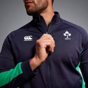Mens Ireland Travel Jacket Blue/Green