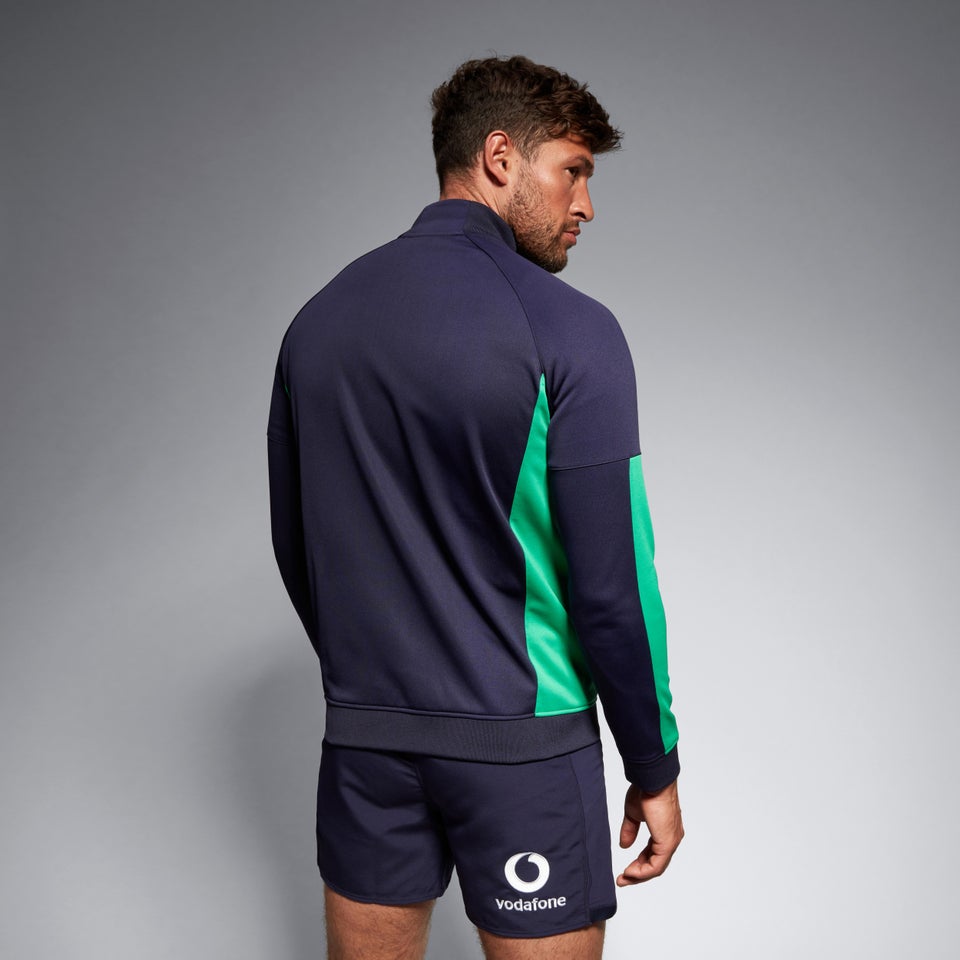 Mens Ireland Travel Jacket Blue/Green