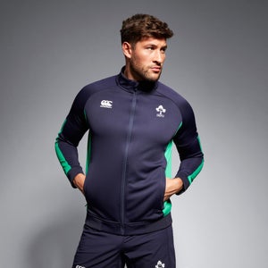 MENS IRELAND TRAVEL JACKET BLUE/GREEN - 2XL