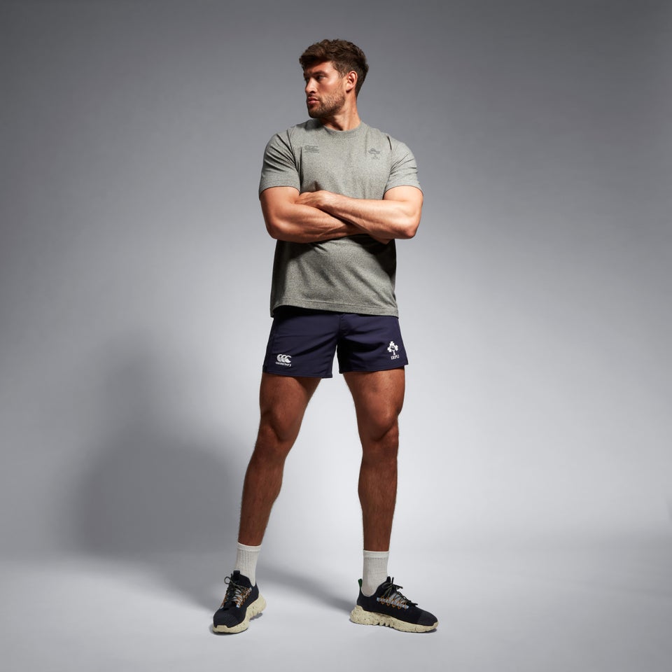 Adult Unisex Ireland Oversized Cotton Heroes Tee Grey