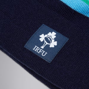 Adult Unisex Ireland Bobble Hat Blue/Blue