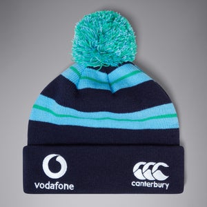 Adult Unisex Ireland Bobble Hat Blue/Blue