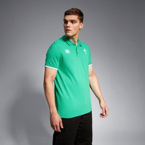 CANTERBURY IRE TEAM POLO SHIRT AM GRN/BLU