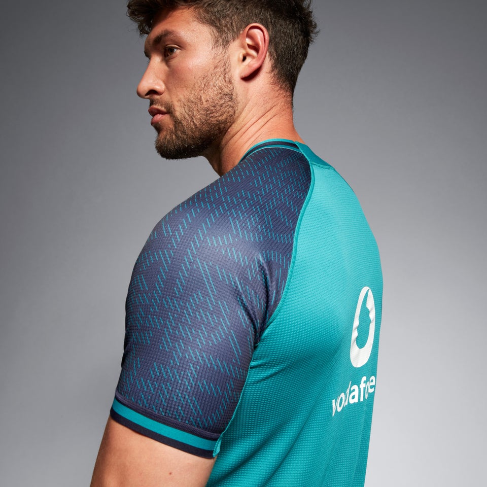 Mens Ireland Pre Game Pro Jersey Blue/Green
