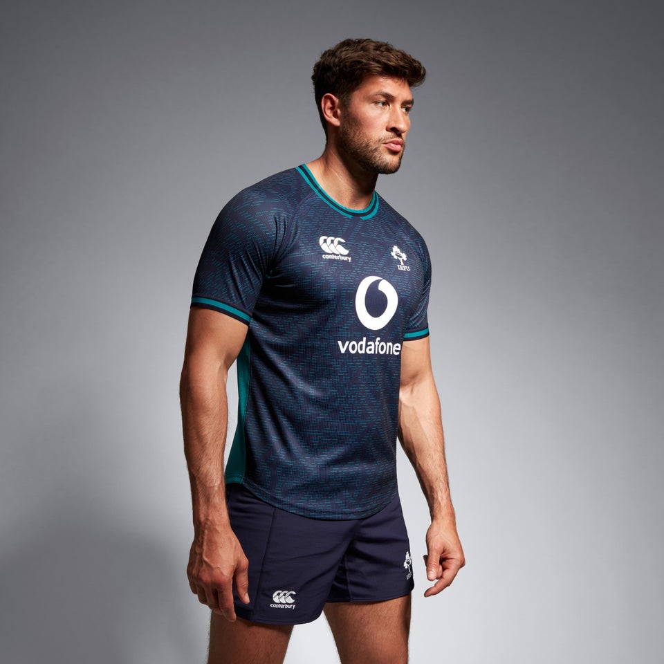 Mens Ireland Pre Game Pro Jersey Blue/Green