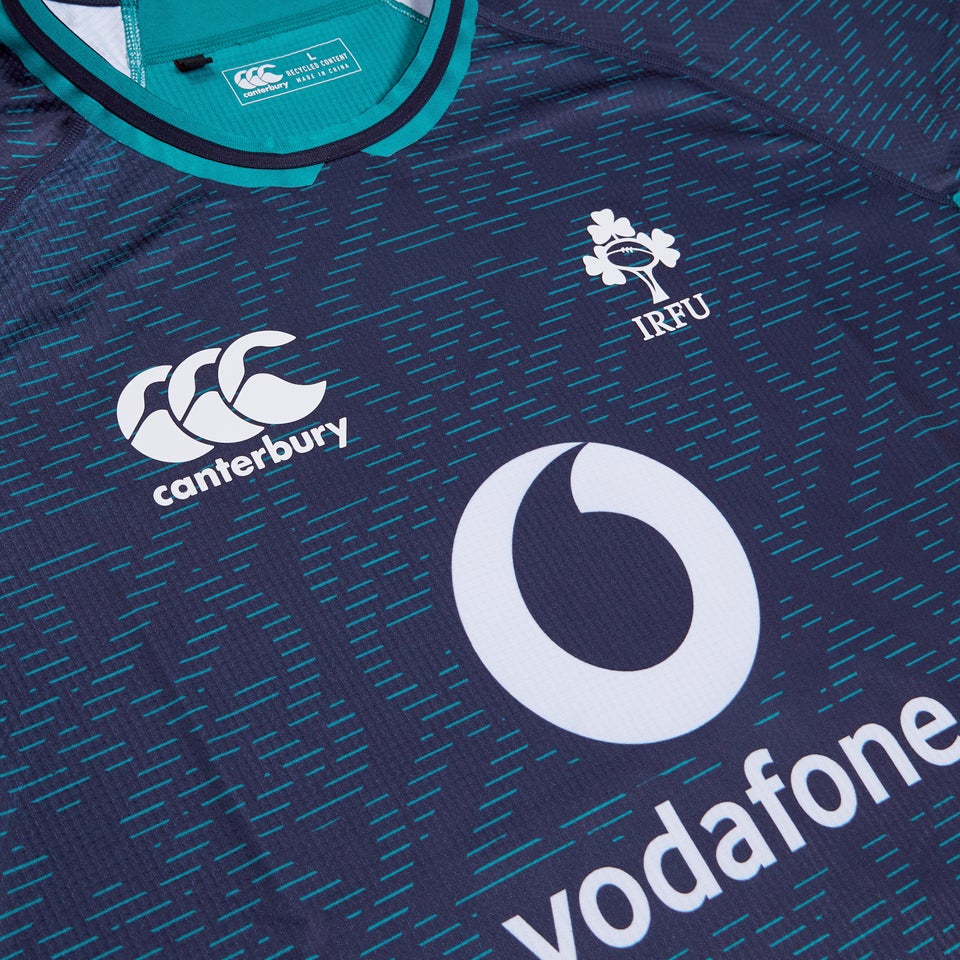Mens Ireland Pre Game Pro Jersey Blue/Green