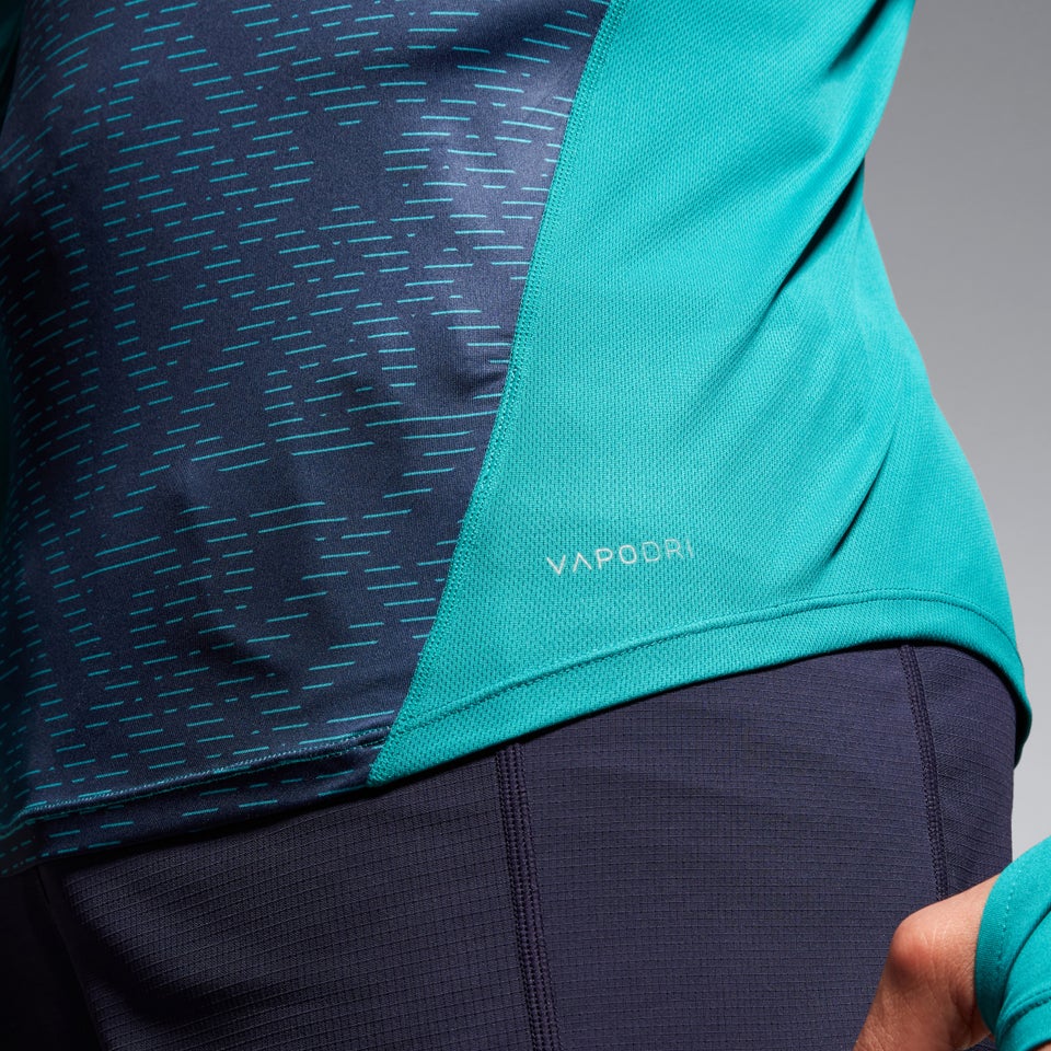 Mens Ireland Superlight Training Tee Green/Blue