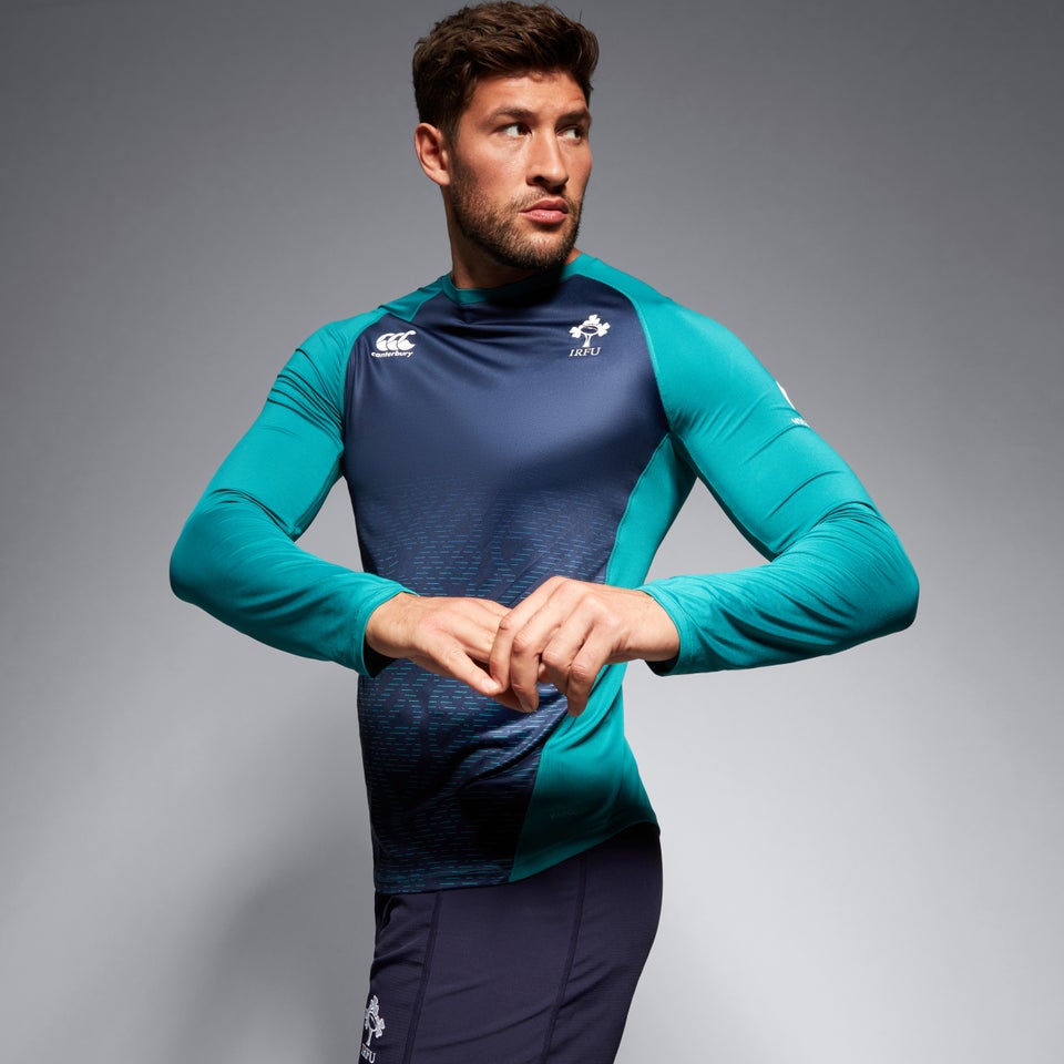 Mens Ireland Superlight Training Tee Green/Blue