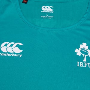 Mens Ireland Poly Training Singlet Green/Blue